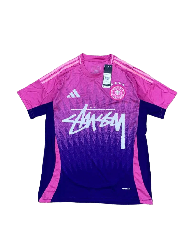 Koszulka GERMANY X STÜSSY fioletowa
