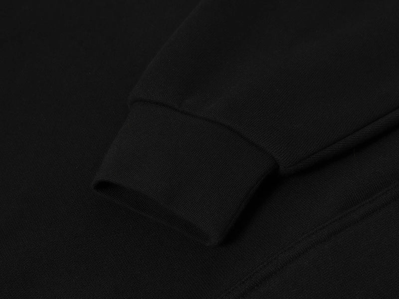 COZY BOXY HOODIE - BLACK