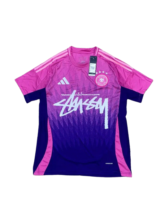 Koszulka GERMANY X STÜSSY fioletowa