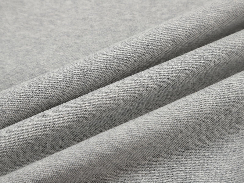 COZY BOXY ZIP-UP HOODIE - GRAY