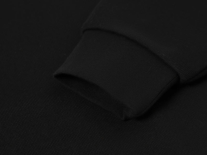 COZY BOXY CREWNECK - BLACK