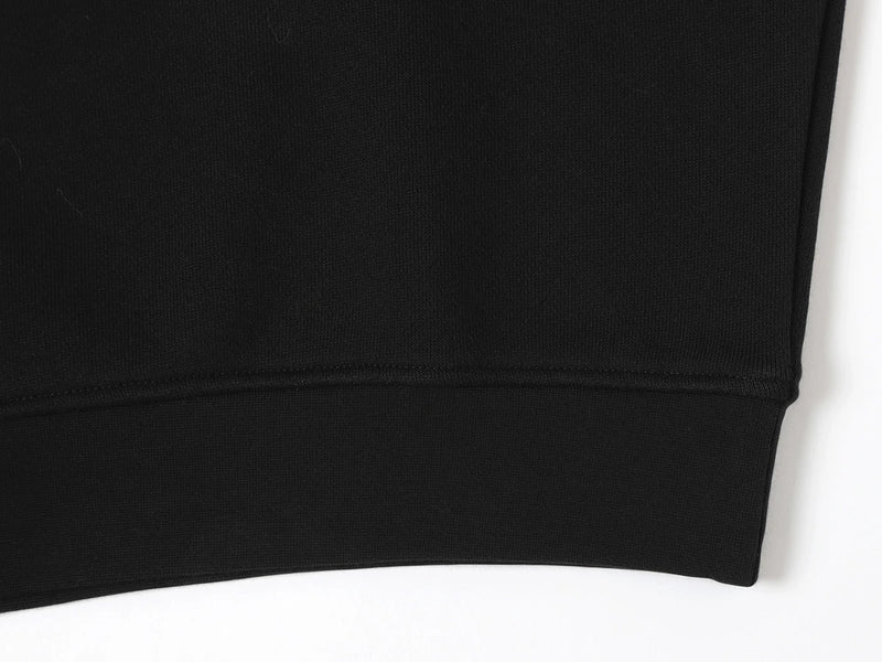 COZY BOXY CREWNECK - BLACK