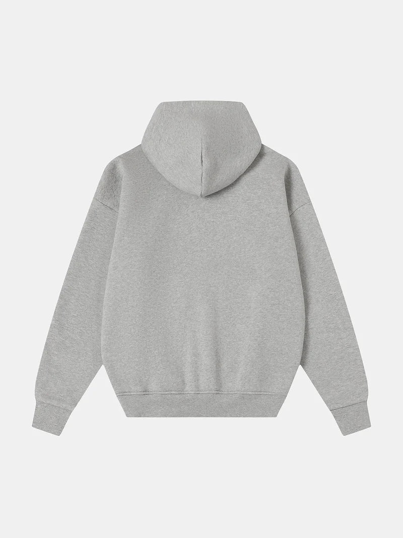 COZY BOXY HOODIE - GRAY