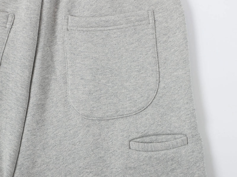 COZY STRAIGHT LEG SWEATS - GRAY