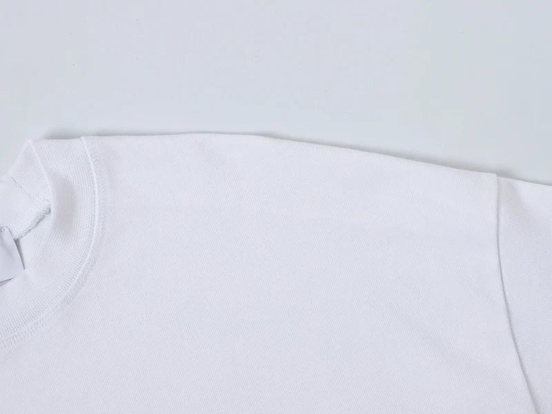 BOXY CROPPED T-SHIRT - WHITE
