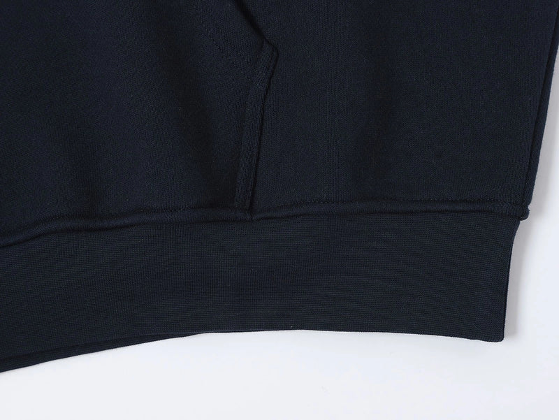 COZY BOXY HOODIE - NAVY BLUE