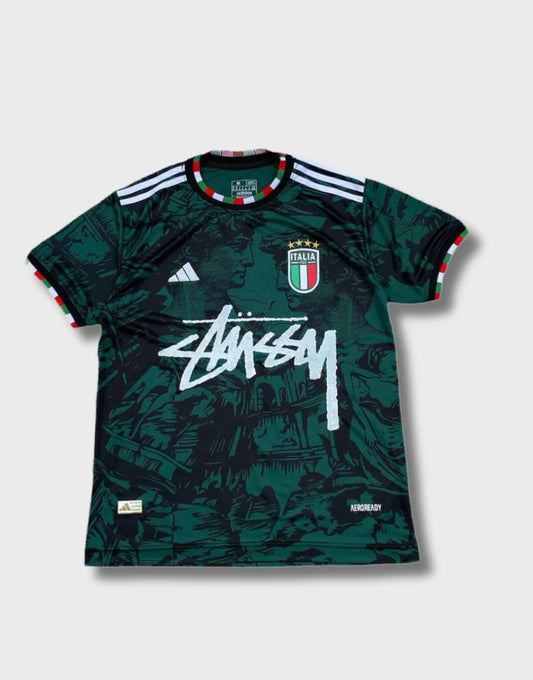 Koszulka ITALY X STÜSSY zielona