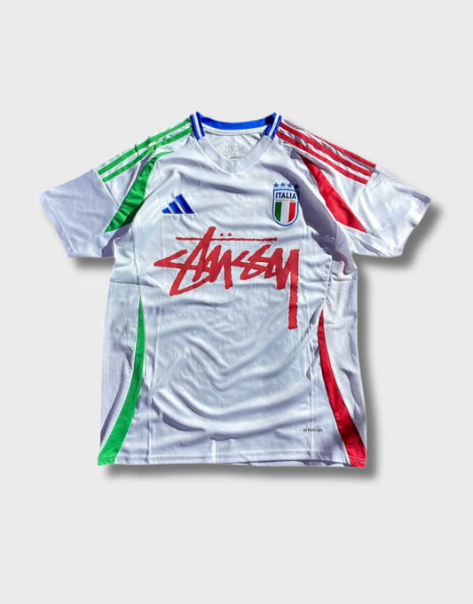 Koszulka ITALY X STÜSSY biała