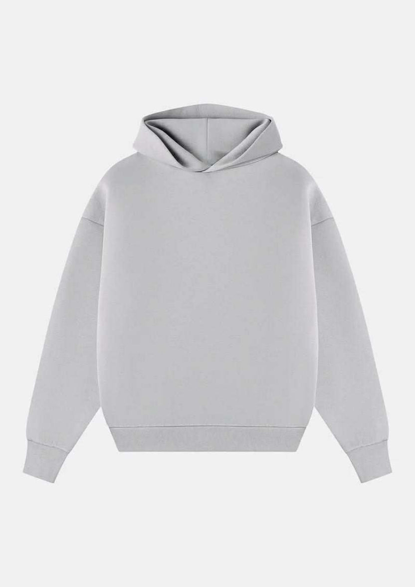 HEAVY BOXY HOODIE - ARCTIC GRAY