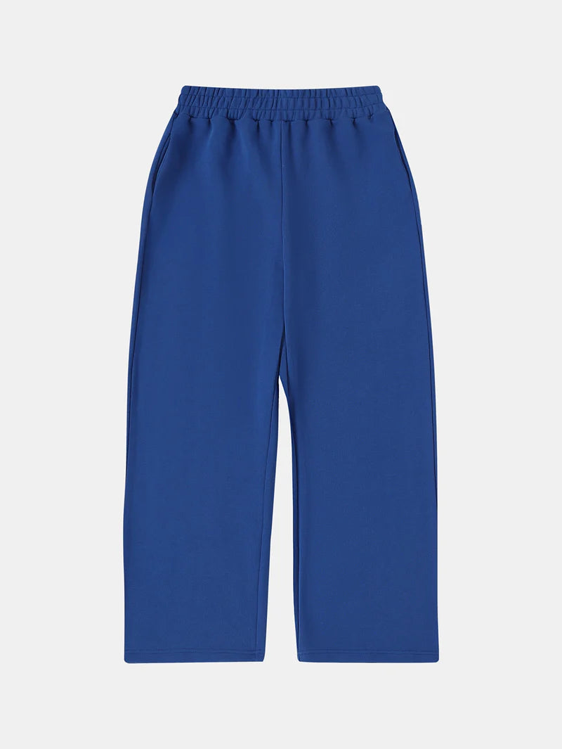 HEAVY LOOSE FIT PANTS - BLUE