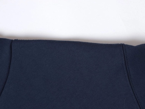 BOXY ZIP-UP HOODIE - NAVY BLUE