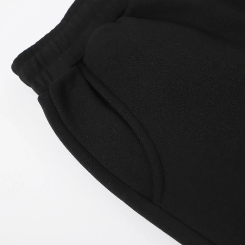 COZY BAGGY JOGGERS - BLACK
