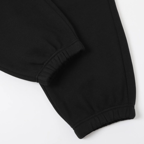 COZY BAGGY JOGGERS - BLACK