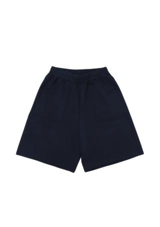 COZY BAGGY SHORTS - NAVY