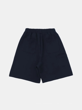 COZY BAGGY SHORTS - NAVY