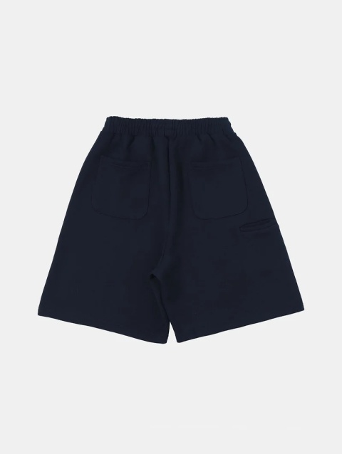 COZY BAGGY SHORTS - NAVY