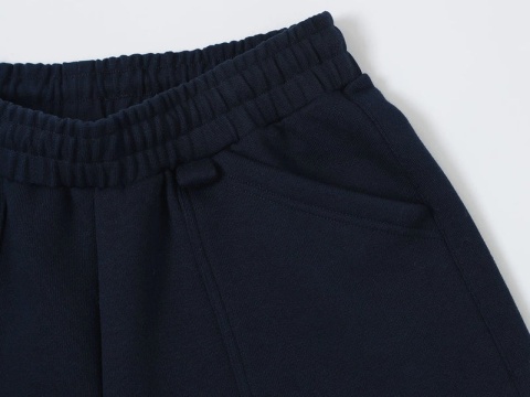 COZY BAGGY SHORTS - NAVY