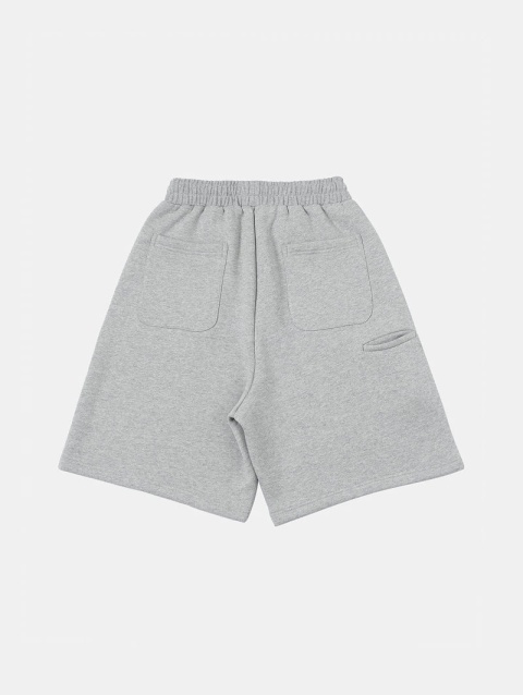 COZY BAGGY SHORTS - GRAY
