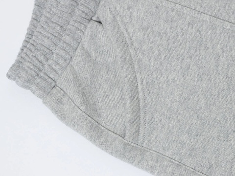 COZY BAGGY SHORTS - GRAY