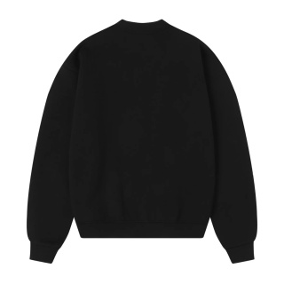 COZY BOXY CREWNECK - BLACK