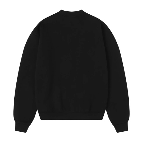 COZY BOXY CREWNECK - BLACK