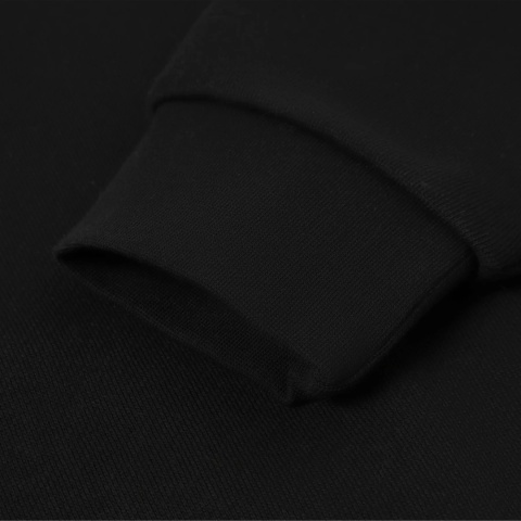 COZY BOXY CREWNECK - BLACK