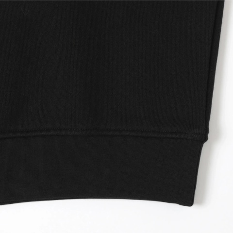 COZY BOXY CREWNECK - BLACK