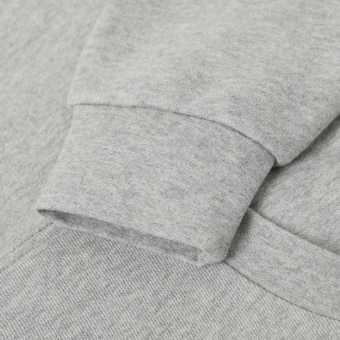 COZY BOXY ZIP-UP HOODIE - GRAY