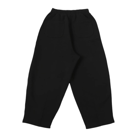 COZY STRAIGHT LEG SWEATS - BLACK