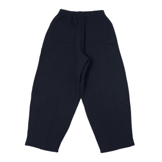 COZY STRAIGHT LEG SWEATS - NAVY BLUE