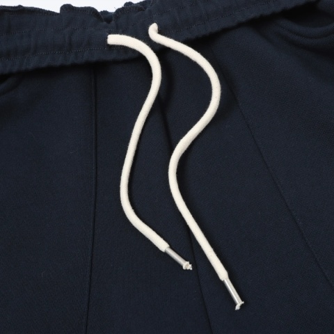 COZY STRAIGHT LEG SWEATS - NAVY BLUE