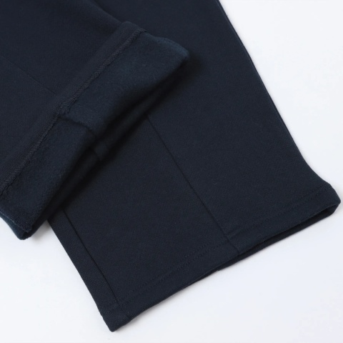 COZY STRAIGHT LEG SWEATS - NAVY BLUE