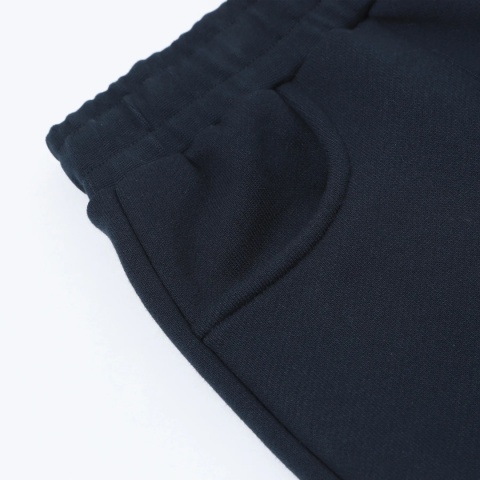 COZY STRAIGHT LEG SWEATS - NAVY BLUE