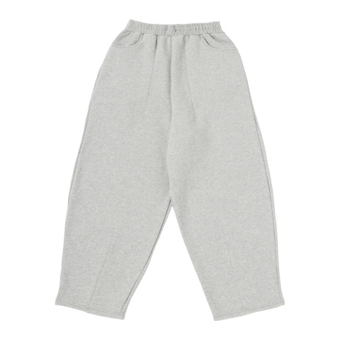 COZY STRAIGHT LEG SWEATS - GRAY