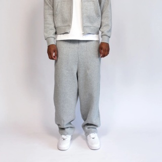 COZY STRAIGHT LEG SWEATS - GRAY
