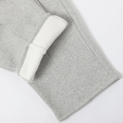COZY STRAIGHT LEG SWEATS - GRAY