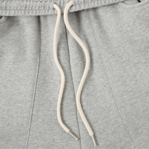 COZY STRAIGHT LEG SWEATS - GRAY