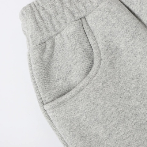 COZY STRAIGHT LEG SWEATS - GRAY