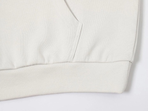 FLOWY HOODIE - BEIGE