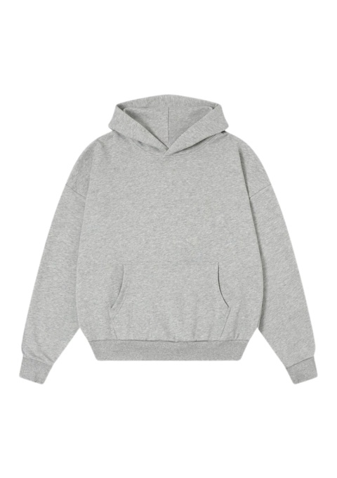 FLOWY HOODIE - FLOWER GRAY