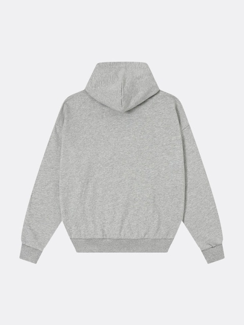 FLOWY HOODIE - FLOWER GRAY