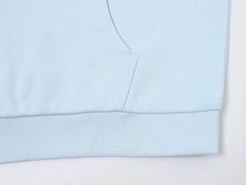 FLOWY HOODIE - PURE BLUE