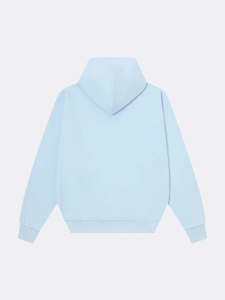 FLOWY ZIP - UP HOODIE - PURE BLUE