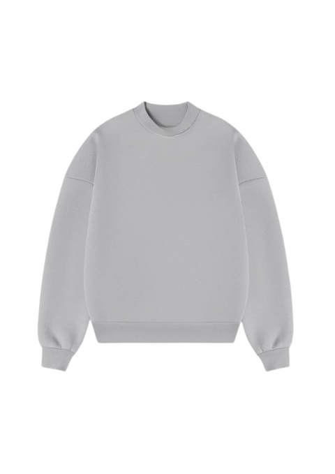 HEAVY BOXY CREWNECK - ARCTIC GRAY