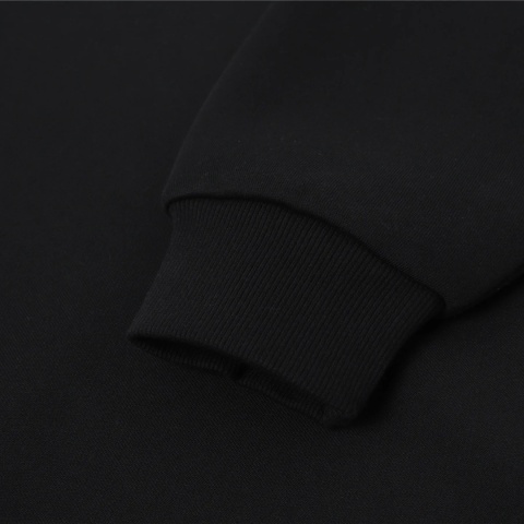 HEAVY BOXY CREWNECK - BLACK