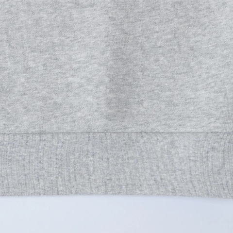 HEAVY BOXY CREWNECK - FLOWER GRAY