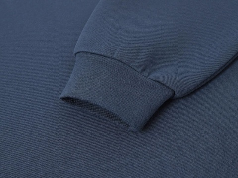 HEAVY BOXY CREWNECK - NAVY