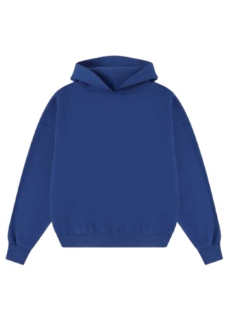 HEAVY BOXY HOODIE - BLUE