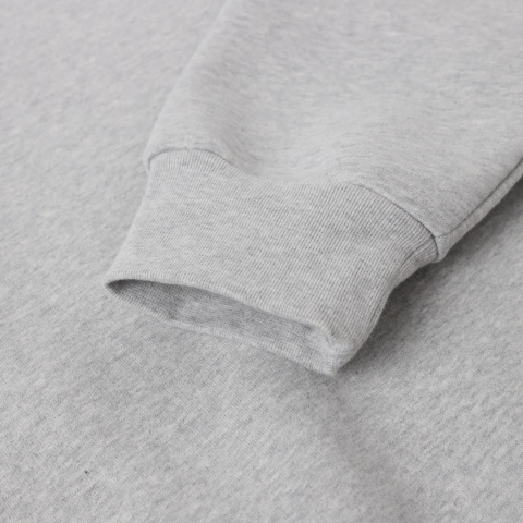 HEAVY BOXY HOODIE - FLOWER GRAY