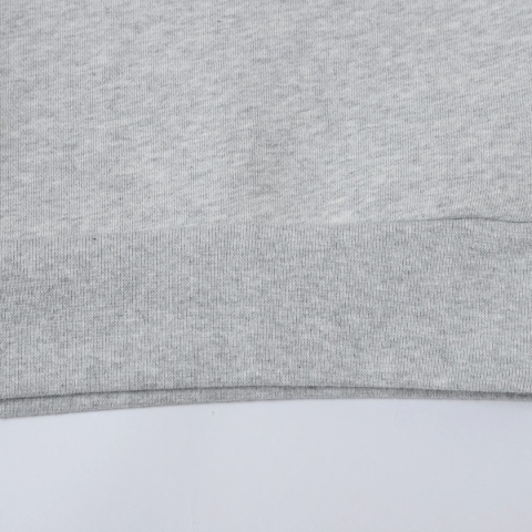 HEAVY BOXY QUARTER ZIP - GRAY